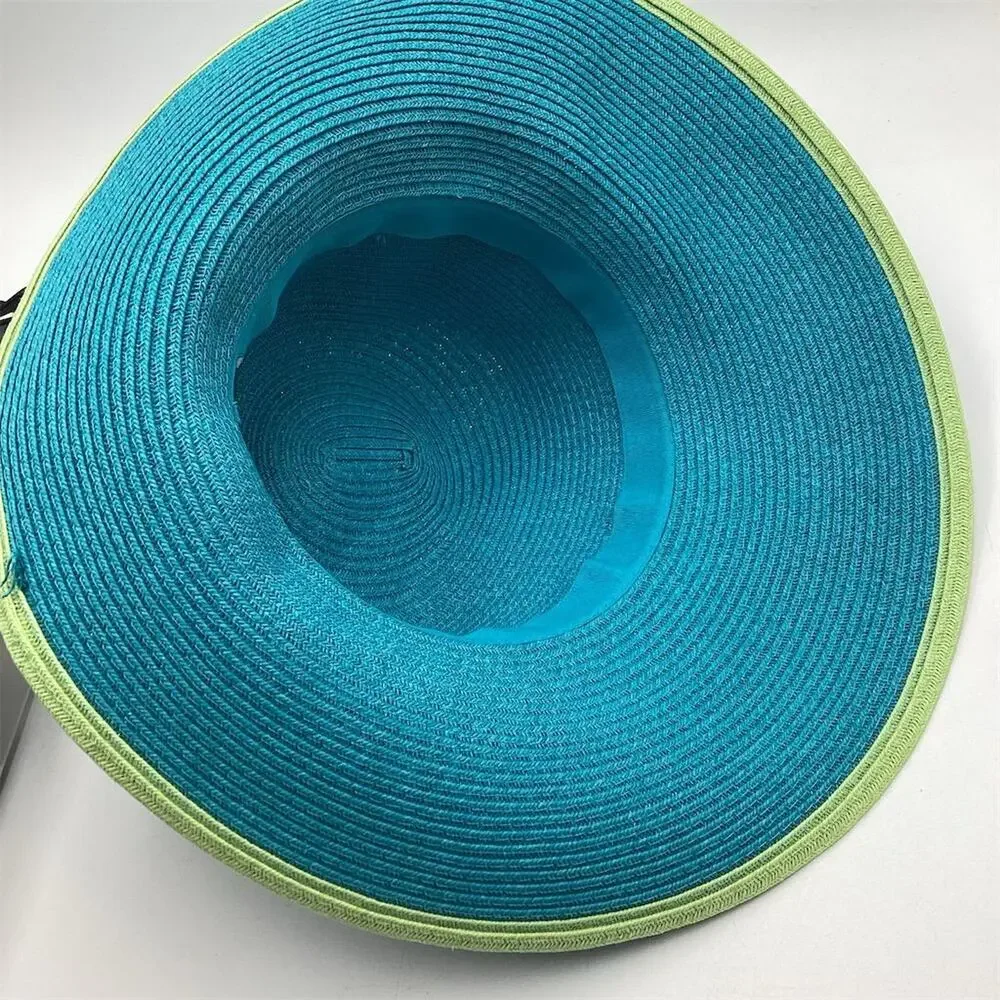 Panama Jack Women's Multicolor Ribbon Floppy Sun Hat One Size